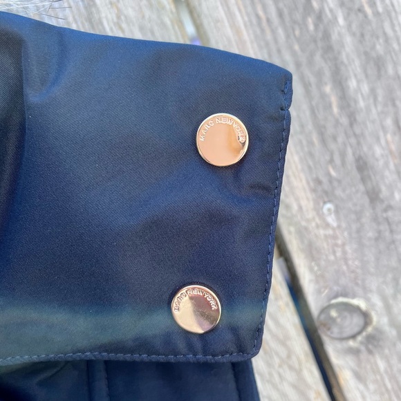 *Marc New York | Navy Faux Fur Trimmed Parka with Detachable Hood Size XL - Picture 12 of 12